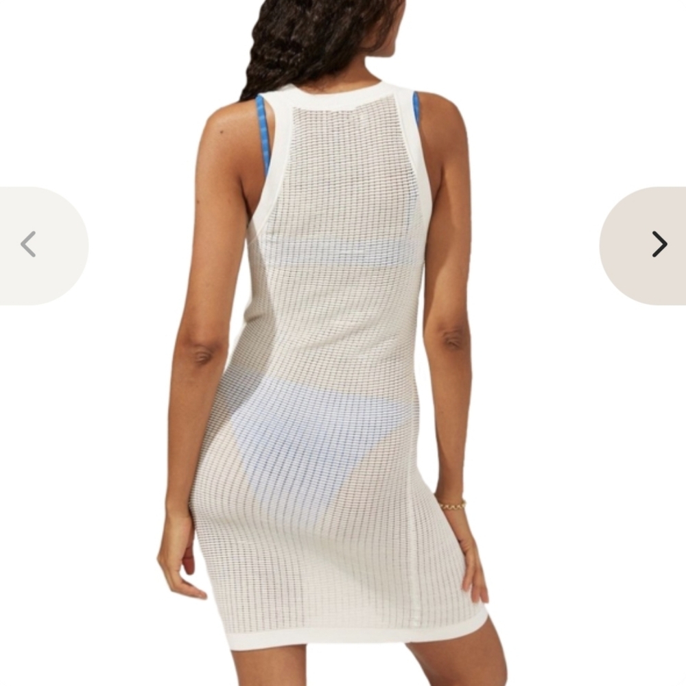 Solid & Striped Carson Marshmallow White Mesh Sho… - image 2